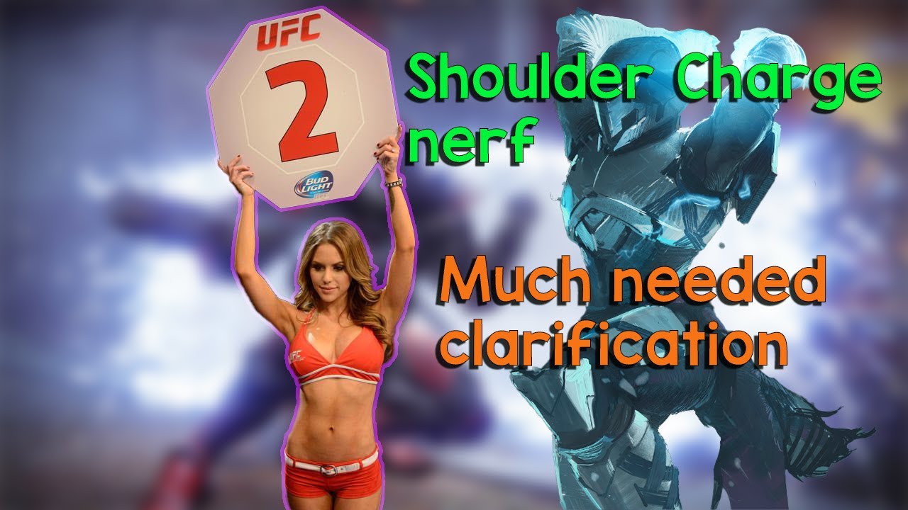 A BETTER alternative to the shoulder charge nerf