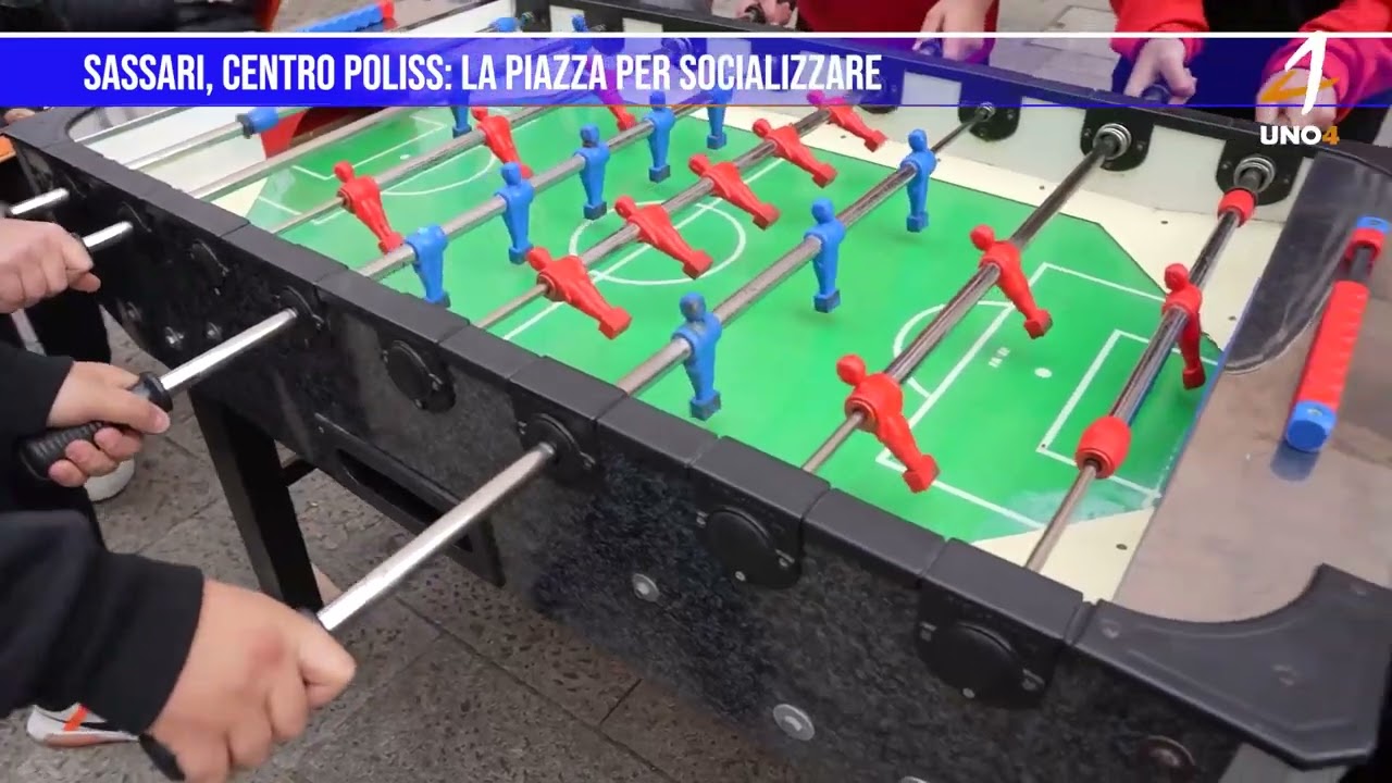 Sassari, Centro Poliss: la piazza per socializzare