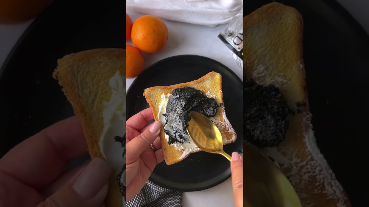 BLACK SESAME TOAST on Daiichi Hotel Bread 🍞