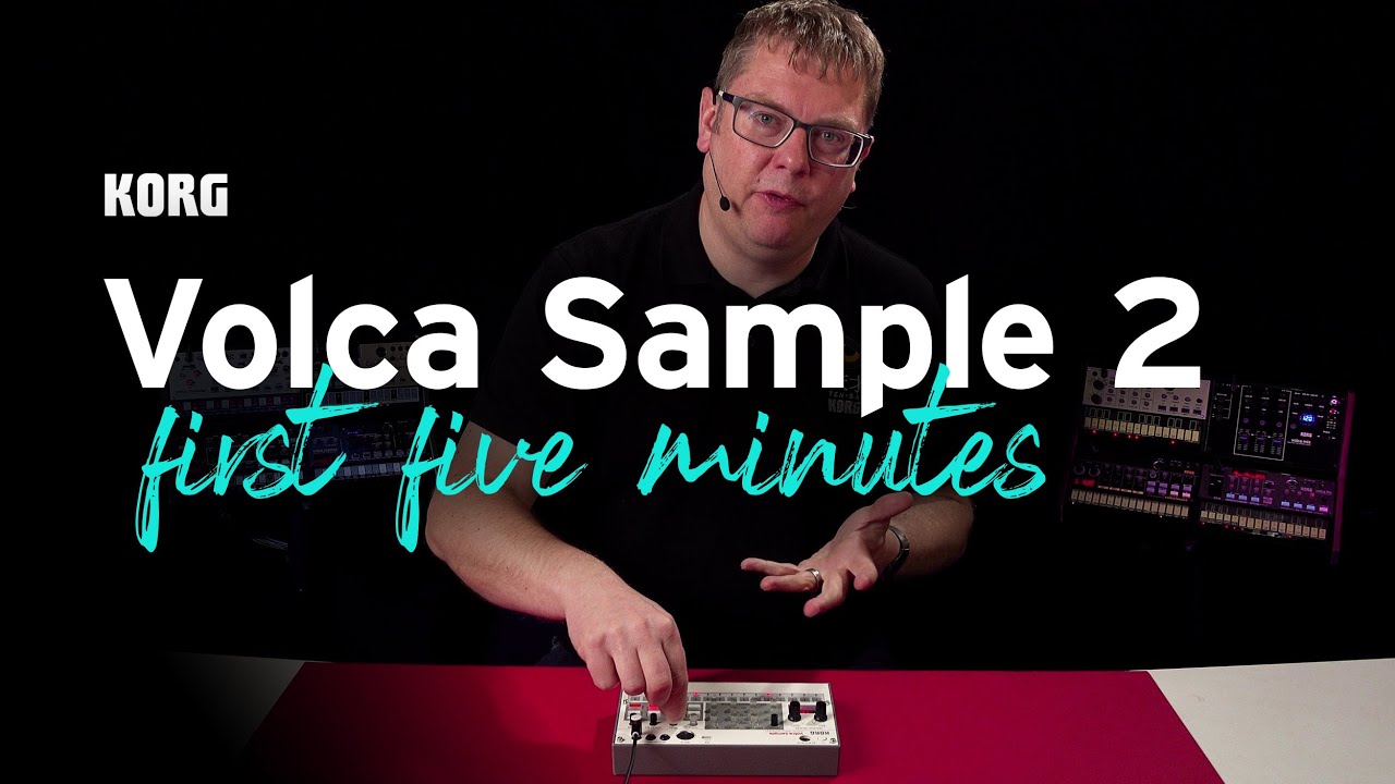 Начните работу с Volca Sample 2 — ваши первые пять минут