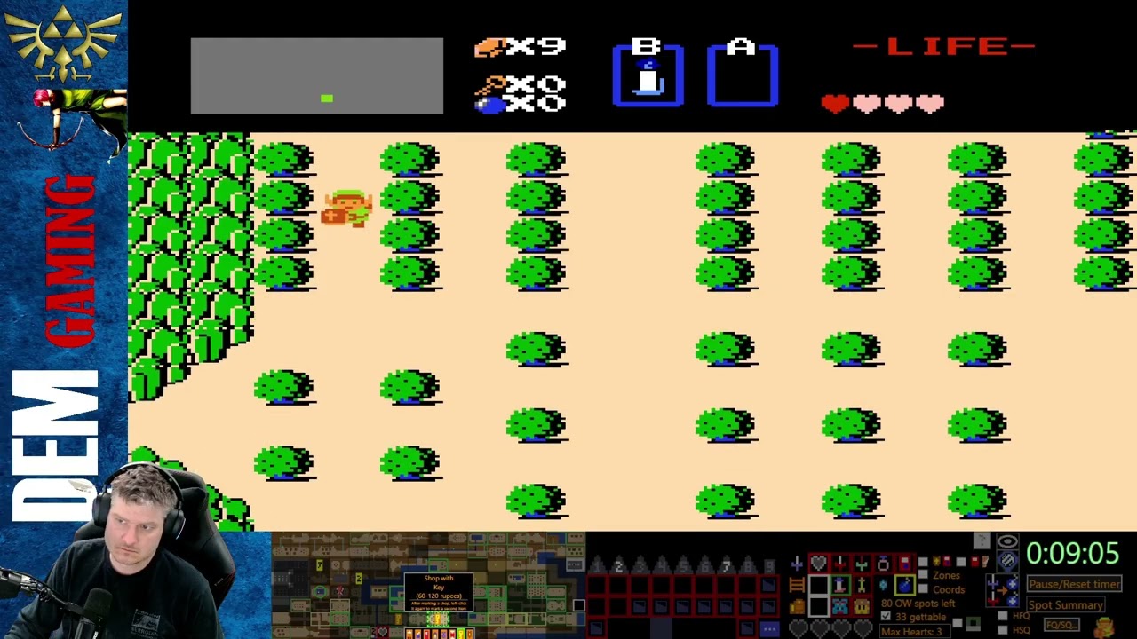 Zelda 1 Randomizer Learning To Hopla Battle Royale - Week 1!!!