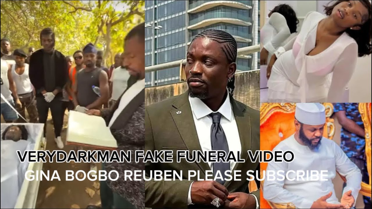 Verydarkman fake his own Funeral just to spite at King Mitchy watch a video of how far VDM can go