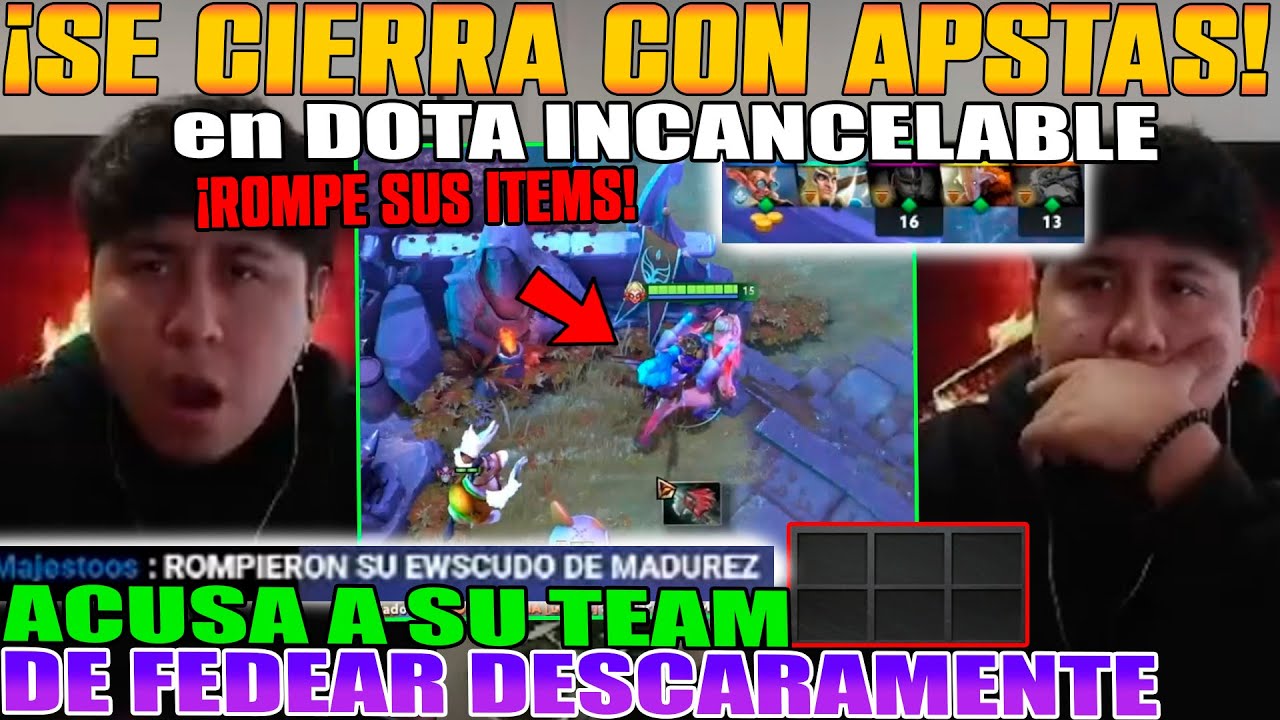 DOTA UNCANCELABLE CLOSES DOWN WITH APSTAS!! MACARIUS ACCUSES HIS TEAM OF SHAMELESSLY FEDTING DOTA 2