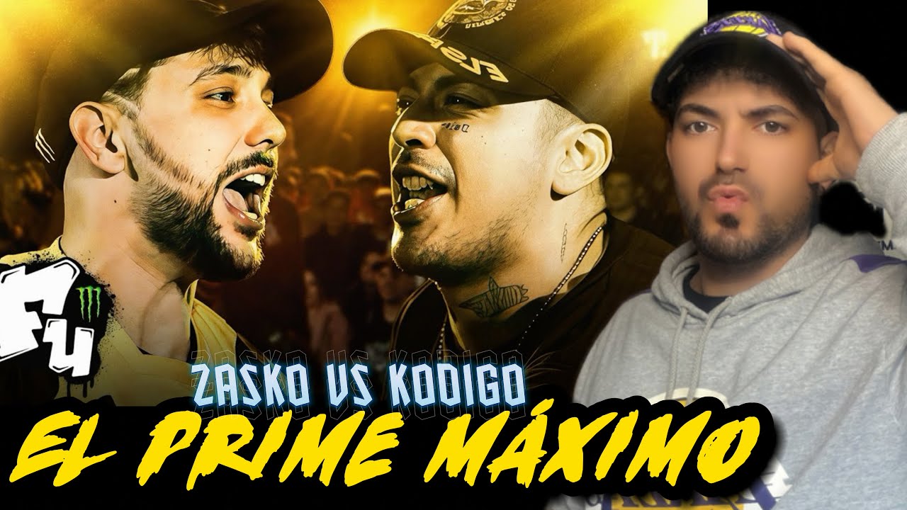 ZASKO🇪🇸 vs KODIGO🇦🇷 ¡EL PRIME MÁXIMO! MAIN EVENT | Reacción FU III 