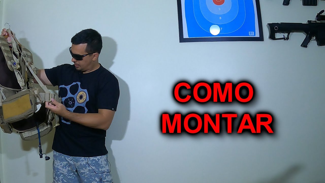 MELHOR COLETE AIRSOFT | COMO MONTAR | COLETE FUZILEIRO SNIPER