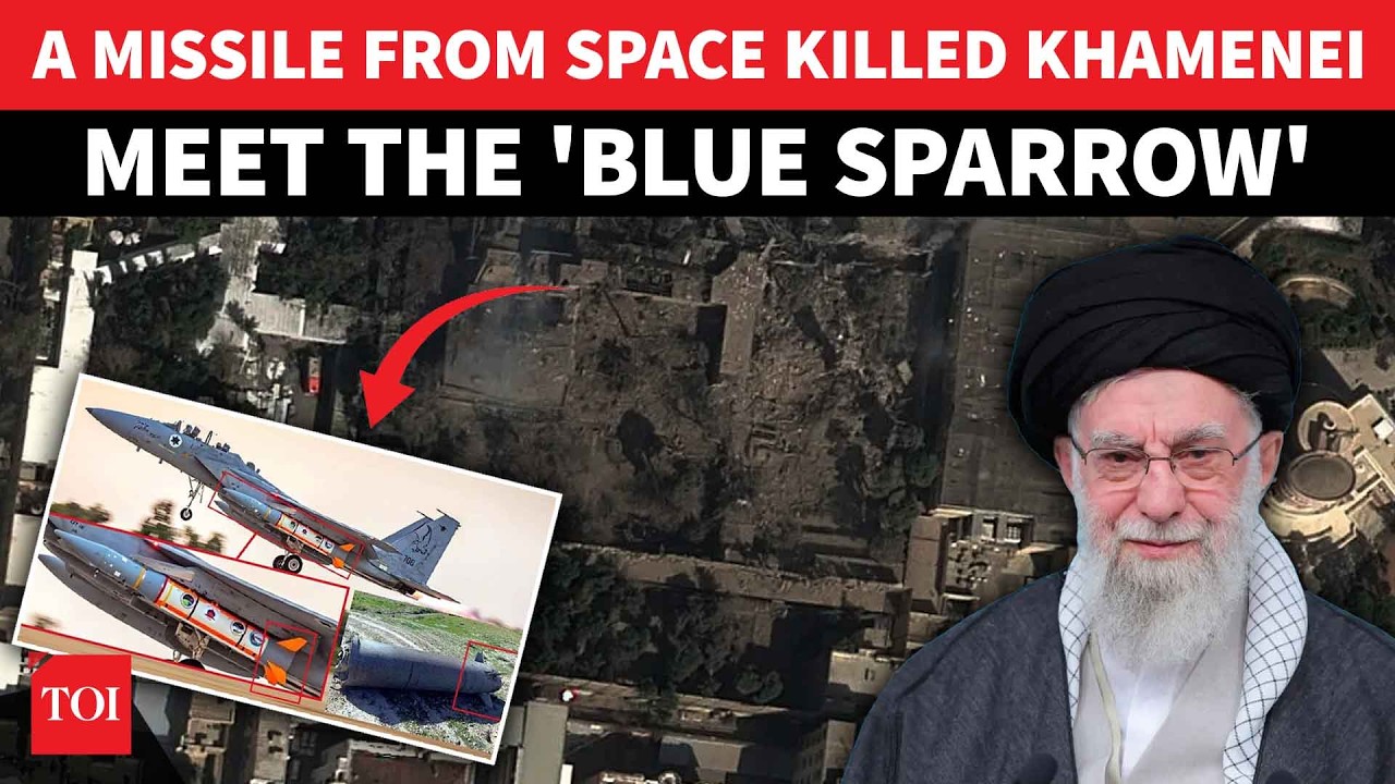 How the 'Blue Sparrow' And Mossad Eliminated Iran’s Supreme Leader Khamenei From Space |EXPLAINED