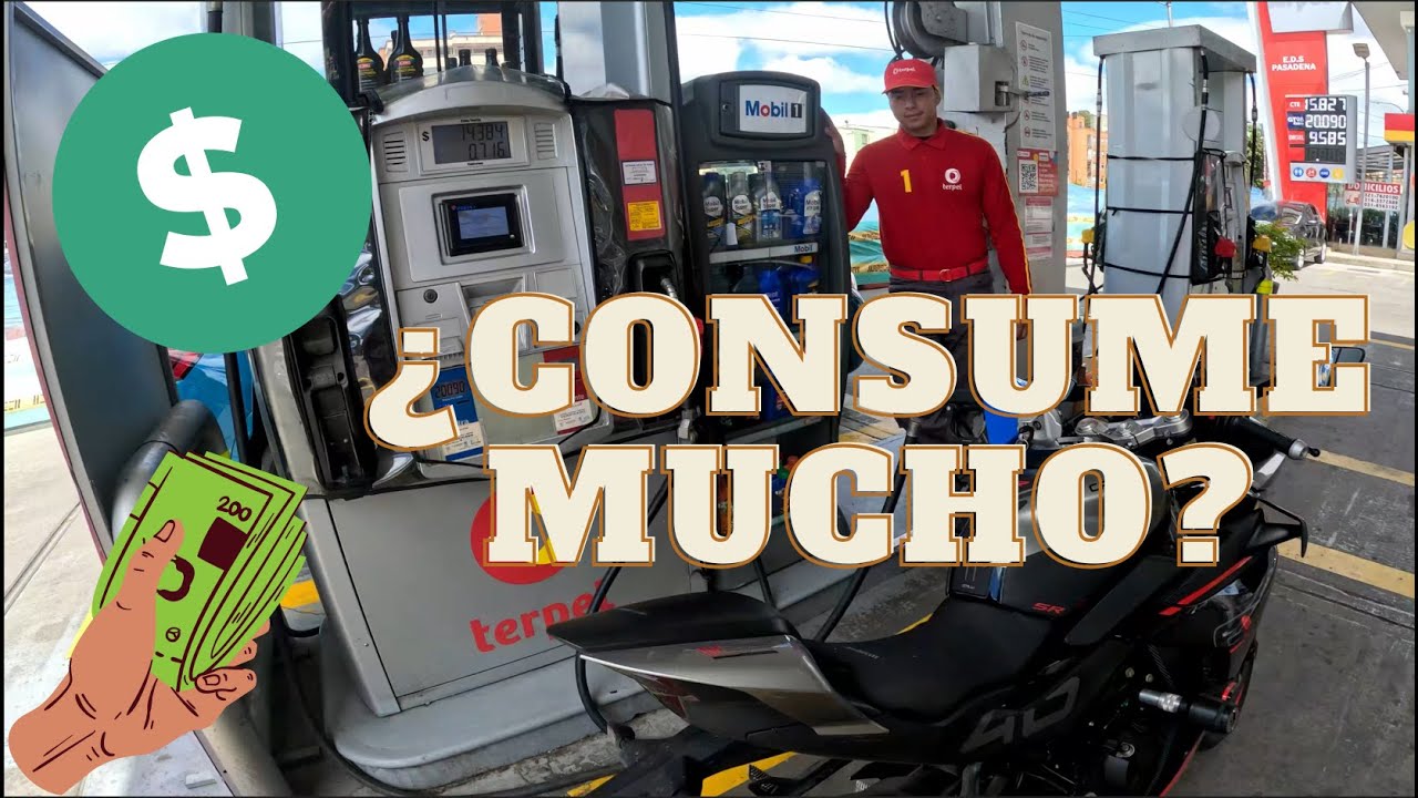 Consumo de gasolina #cfmoto450sr 🥵| Sale muy caro?🔥#motos #cfmoto
