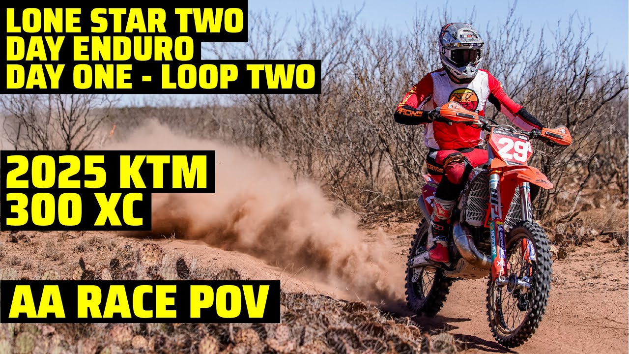 AA Class Race POV | Lone Star Two Day Enduro | 