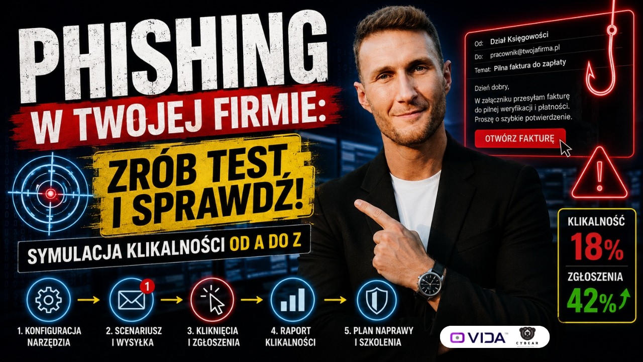 Phishing w Twojej Firmie: zr&oacute;b TEST i SPRAWDŹ! Symulacja klikalności od A do Z