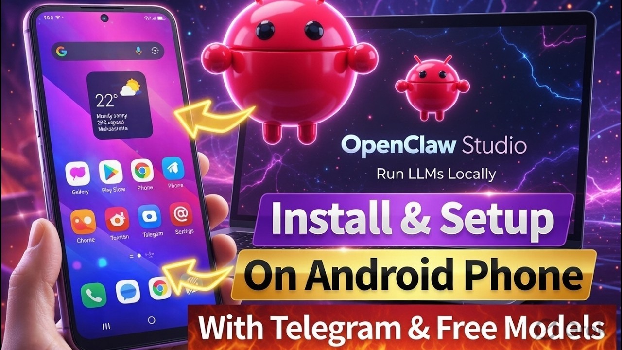 OpenClaw on Android: Complete Installation Guide (Free Models + Telegram)
