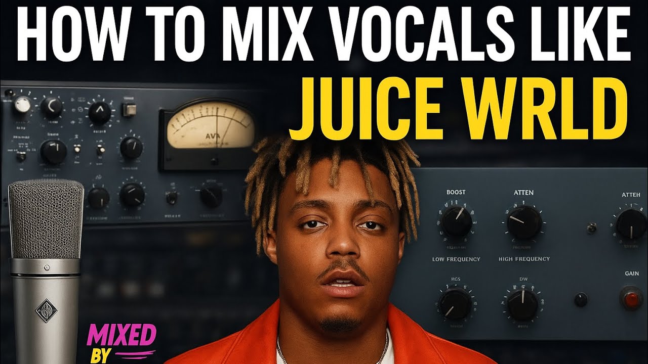 How to Mix Vocals Like JUICE WRLD : Vocal chain breakdown + (FREE Protools Template.)