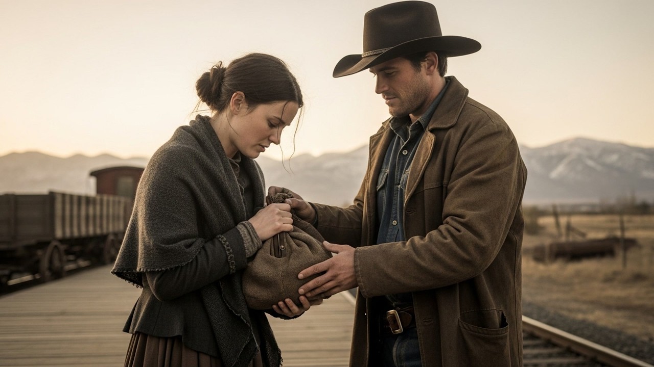 The Mail-Order Bride Couldn't Look Him In The Eyes, The Cowboy Waited Until She Could