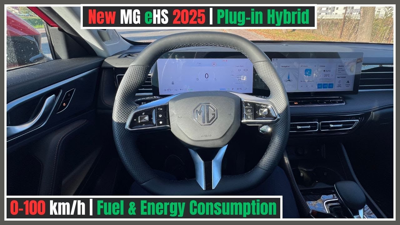 New MG eHS PHEV 2025 | Fuel Consumption & Acceleration Tests