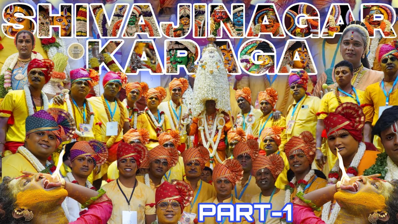 Shivajinagar Karaga & Fire Walking Festival 2025 | Sri Drowpathy Amman Temple | #templemonk #karaga