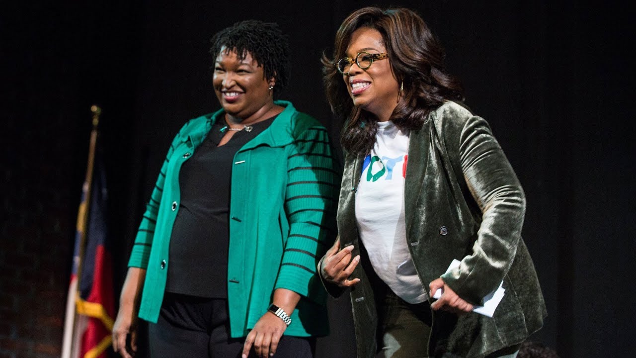 Watch Live: Oprah Winfrey campaigns with Georgia Democrat Stacey Abrams