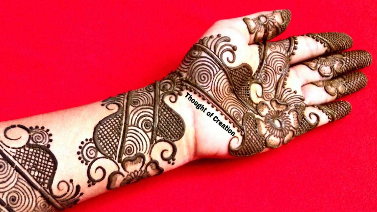 Latest Stylish Arabic Mehndi Design for Hands | Thought of Creation