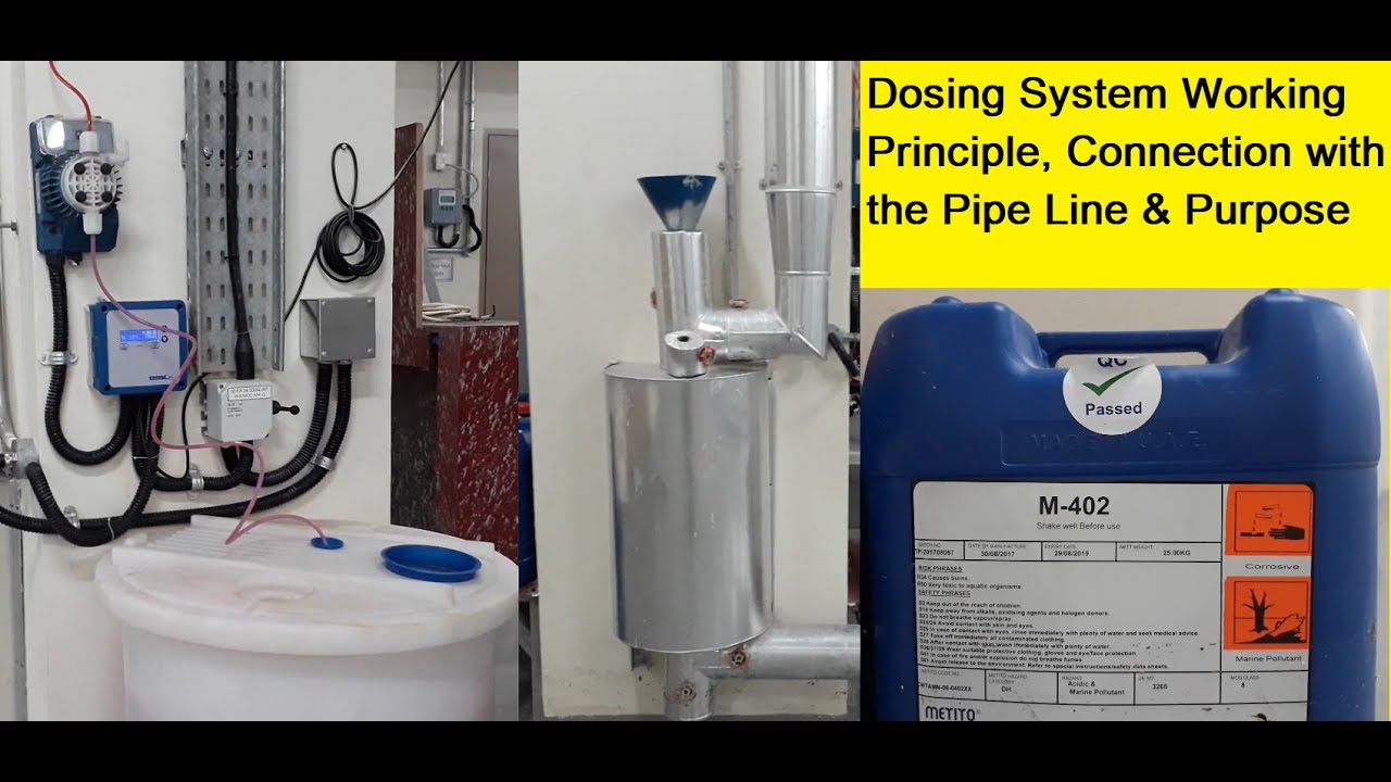 Chilled Water Automatic & Manual Chemical Dosing System in District Cooling System Hindi+Eng Subs/CC