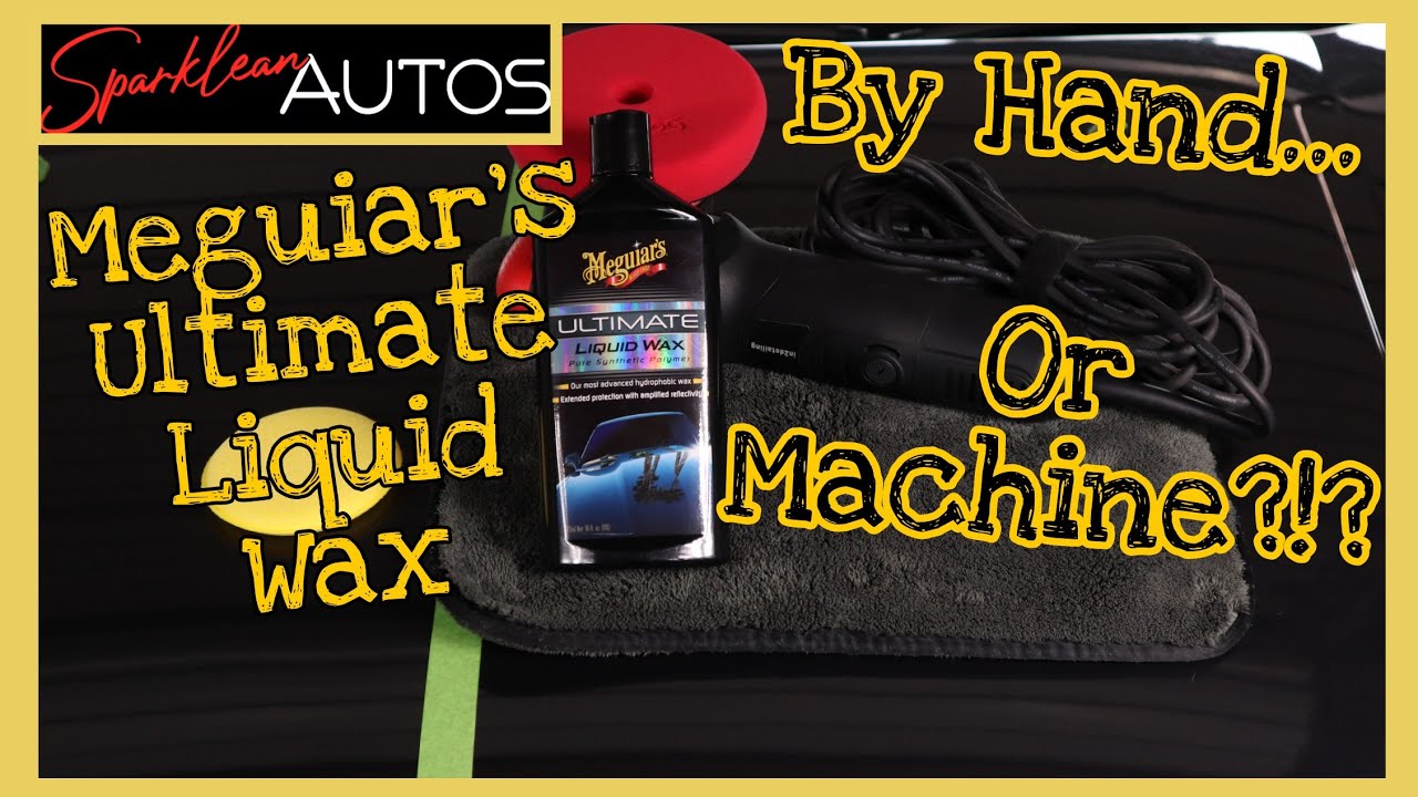 Жидкий воск Meguiars ULTIMATE — ручное и машинное нанесение #meguiars #cardetailing #carcare