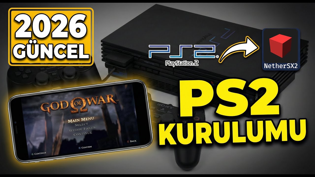 Telefonda PS2 Oyunları Nasıl Oynanır? | NetherSX2 Kurulum Rehberi (2026)