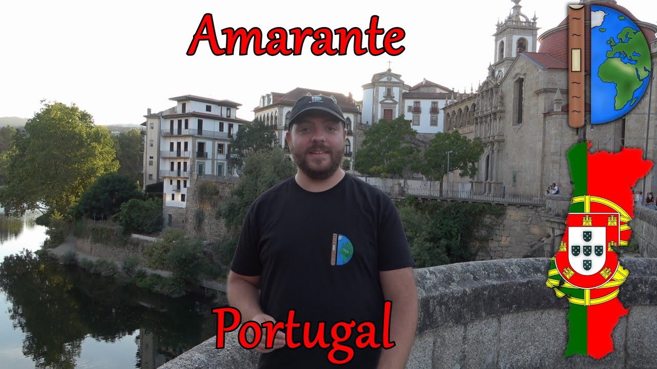 Portugal: Amarante, la rivière Ovelha ( Mouton ) + Drone