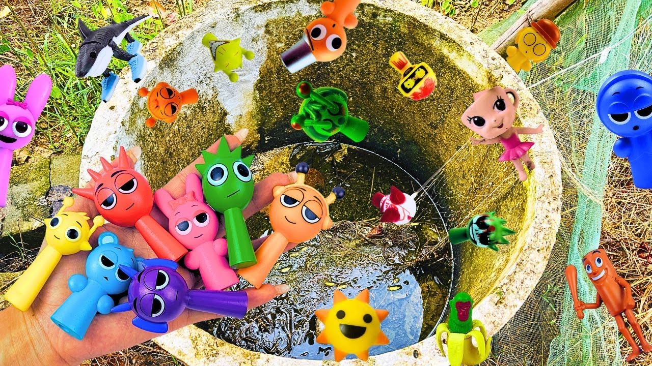 Camera Caught NEW ALL INCREDIBOX SPRUNKI &mdash; Creepy Sprunki Discovered in an Empty Water Tank!