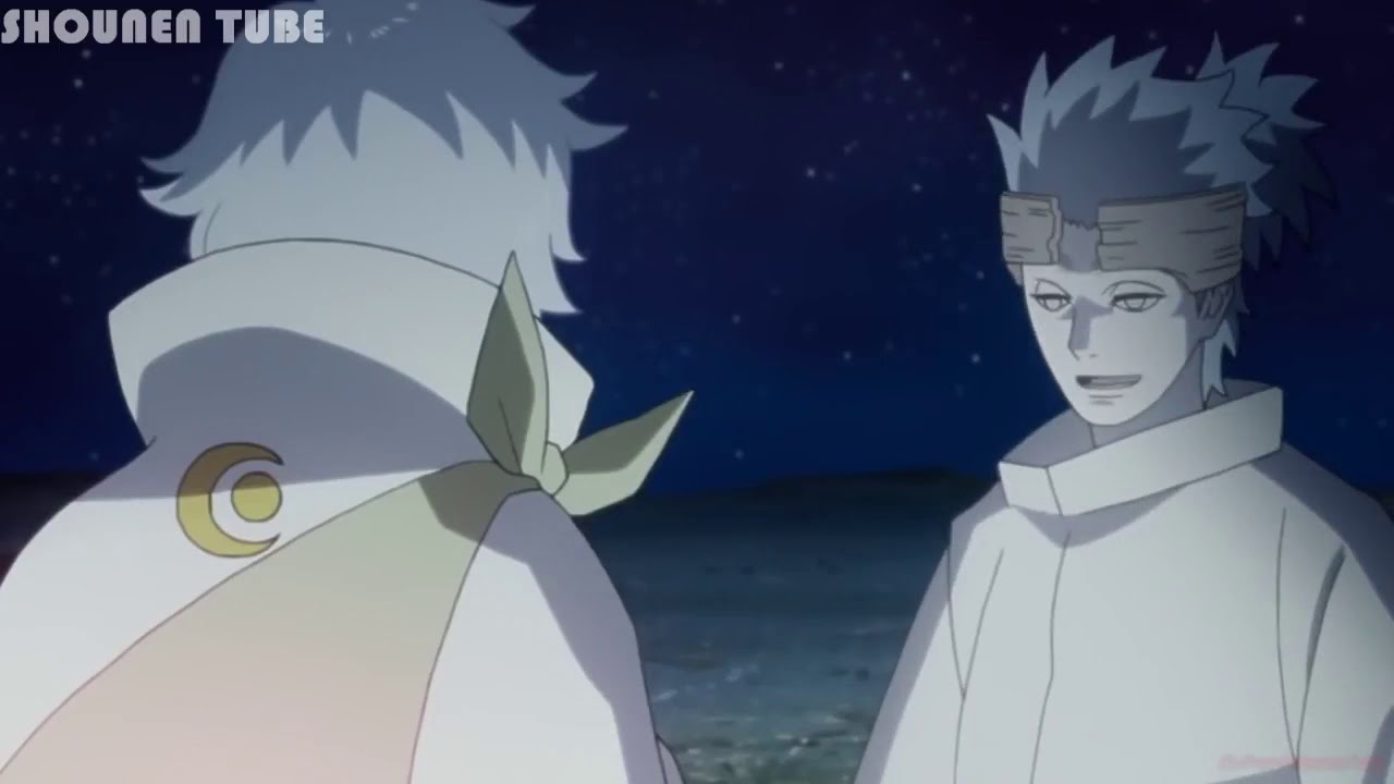 Toneri Vs Urashiki in the moon