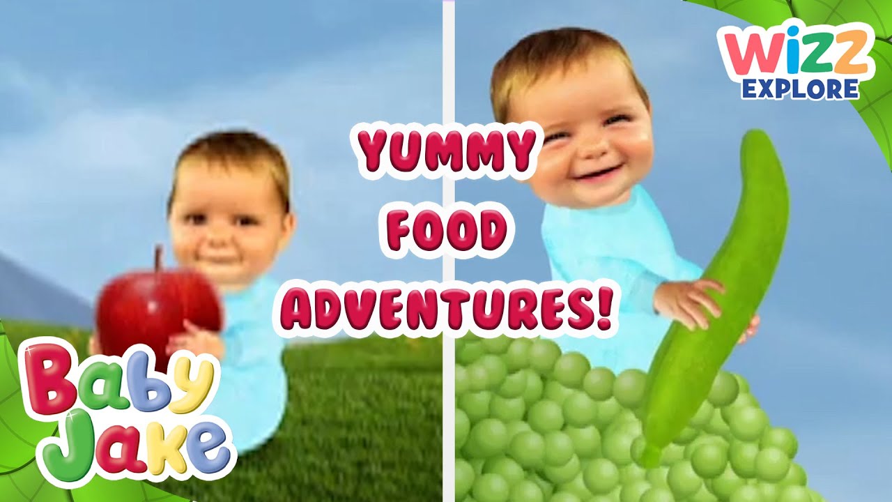 @BabyJakeofficial  - Yummy Yummy Food Adventures! 🍎🥕 | Full Episodes | @WizzExplore