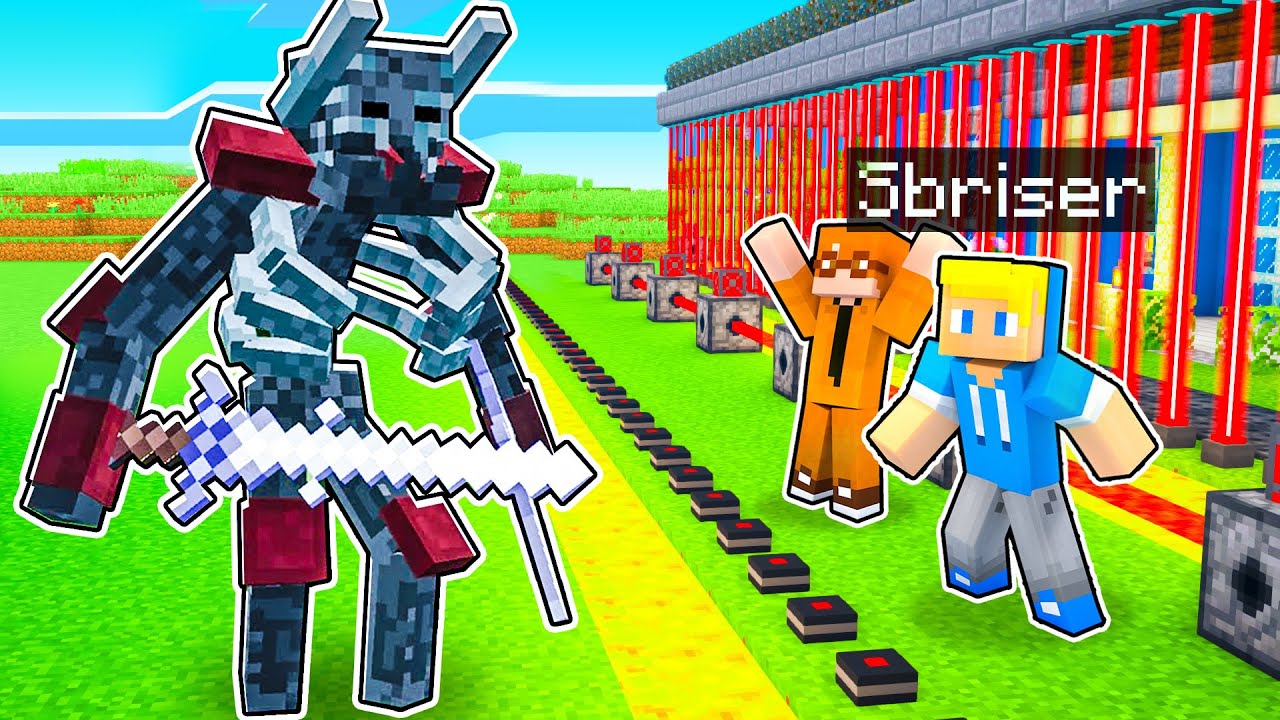 WITHER SCHELETRO MUTANTE vs BASE PIÙ SICURA Su Minecraft!