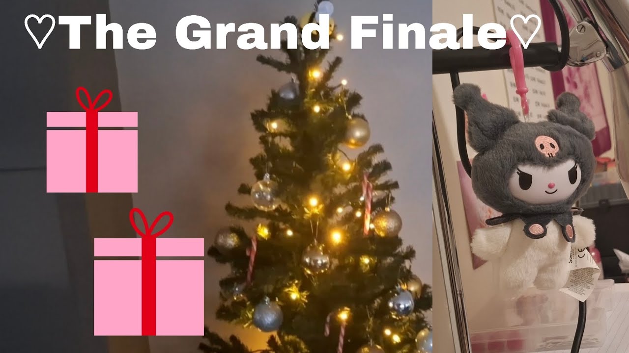 VLOGMAS WEEK 4 FINAL WEEK: Christmas hauls and Kuromi slander