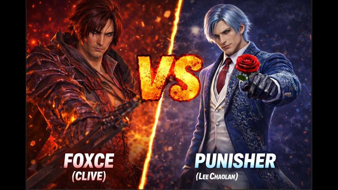 TEKKEN8 FOXCE [clive] VS PUNISHER [lee] GRANDFINALS