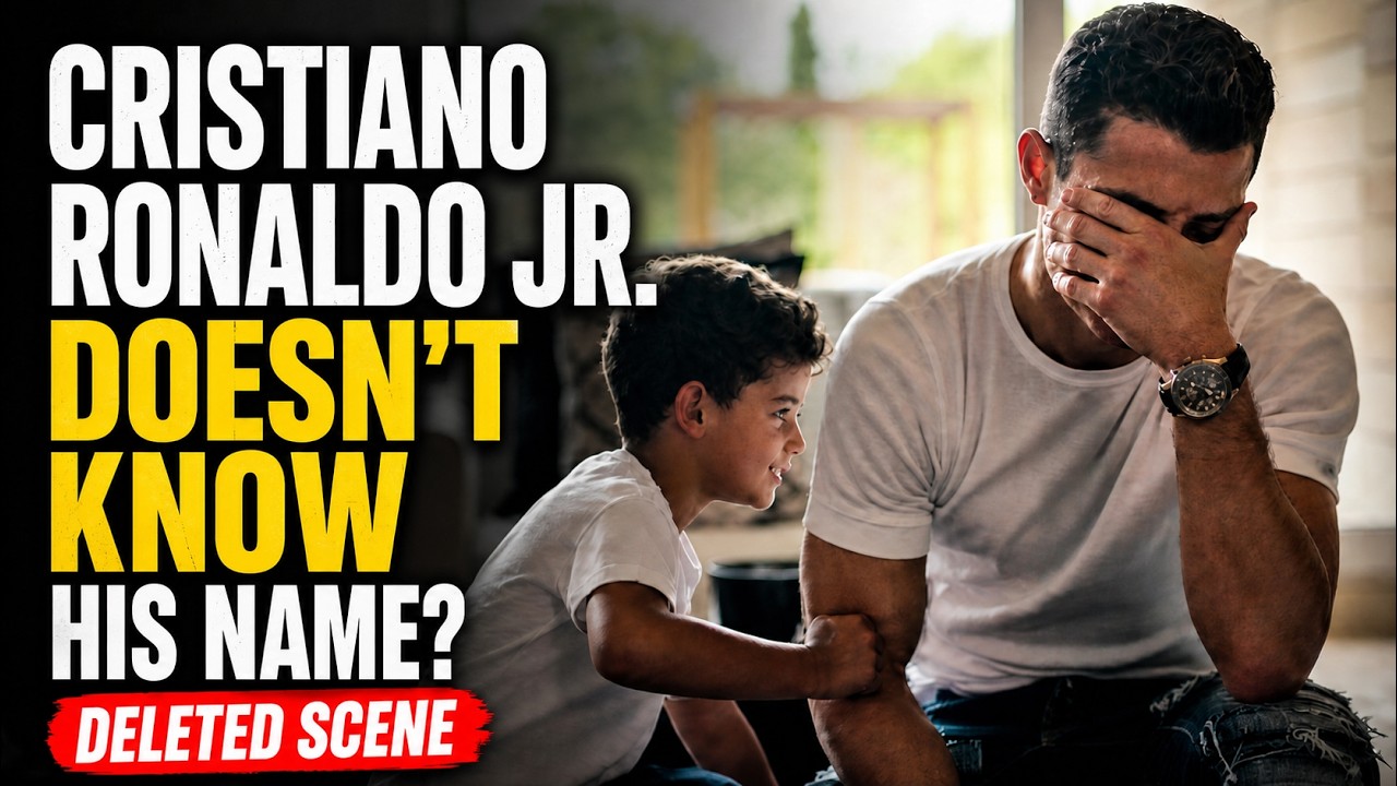 Ronaldo: Cristiano Ronaldo's Son Cristiano Ronaldo Jr. Doesn't Know His Own Name Deleted Scene