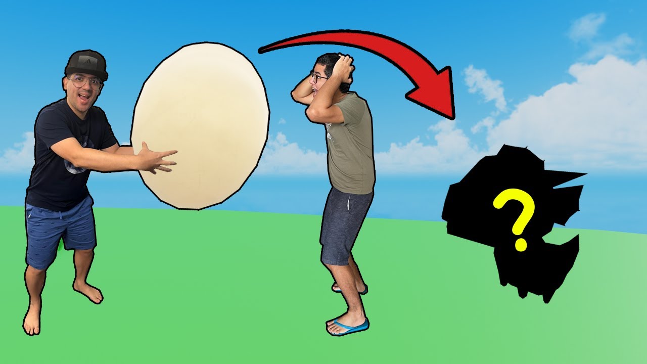 ACORDAMOS NUMA ILHA DESERTA COM UM OVO MISTERIOSO!!