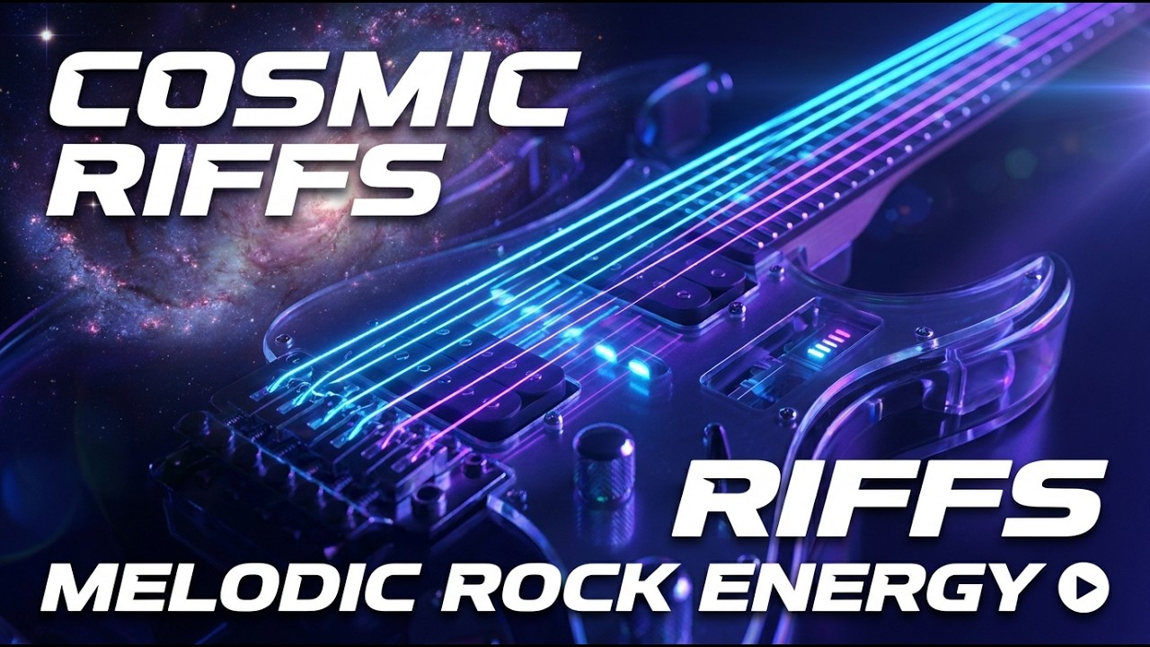 Cosmic Guitar Flow &mdash; Deep Focus Rock for Work, Study & Creativity