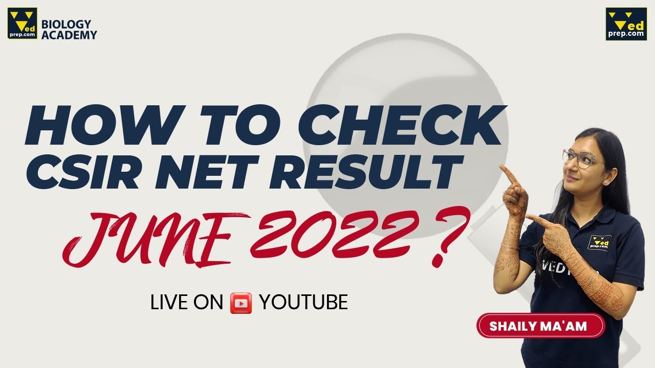 CSIR NET Results 2022 Announced | How to Check CSIR NET Results 2022?