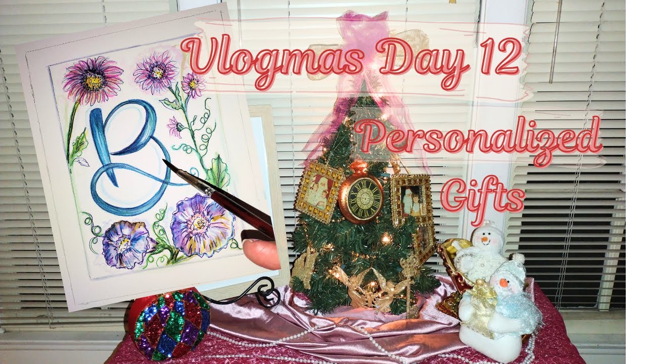 Vlogmas День 12: Персонализированные подарки на Рождество
