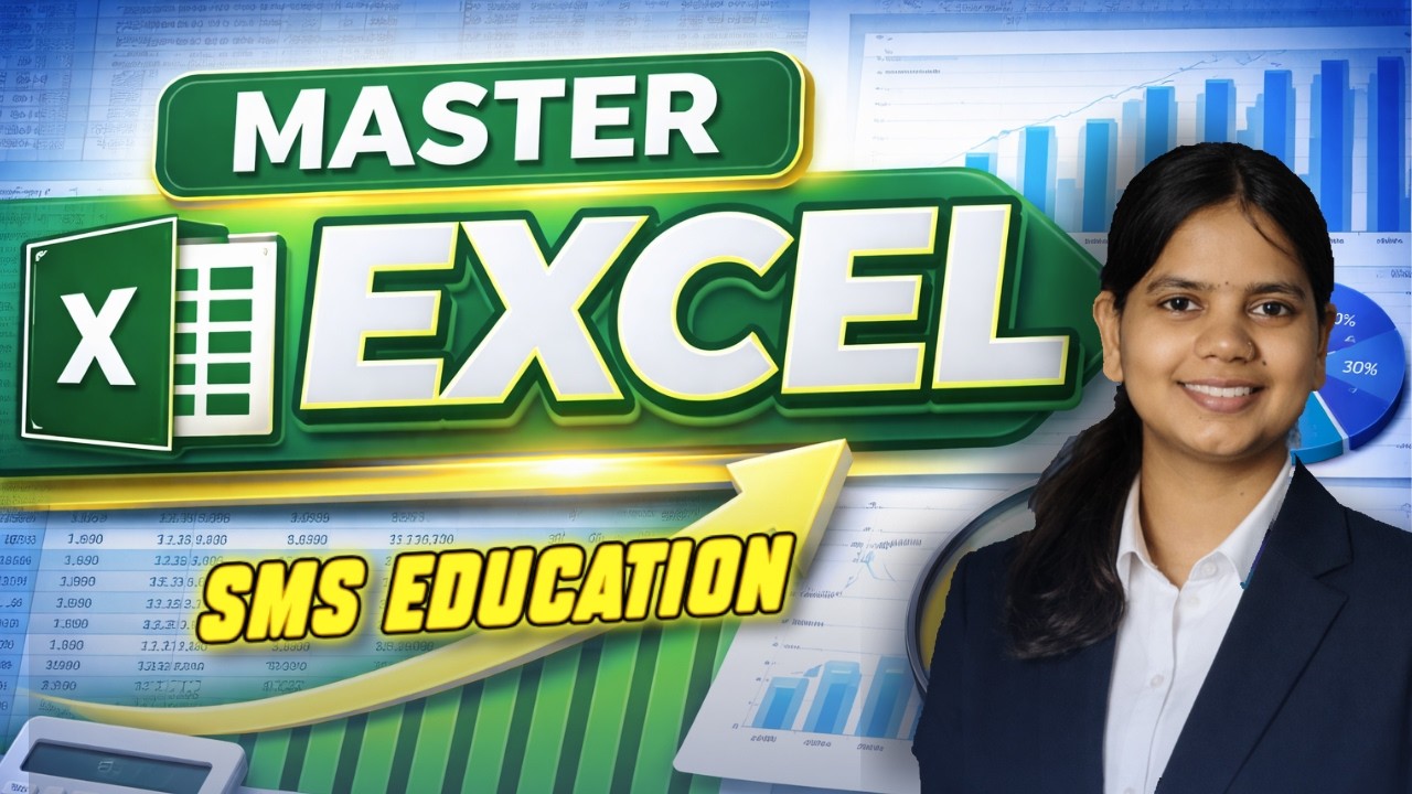 Microsoft Excel Full Beginner Course – Excel Interface, Rows & Columns, Formula Bar, Save & Print