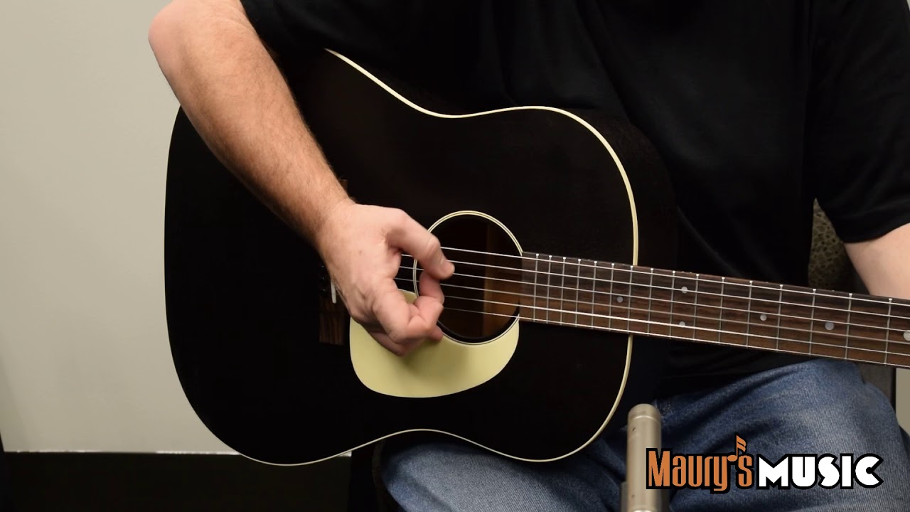 The Martin DSS-17 Black Smoke at Maury&rsquo;s Music