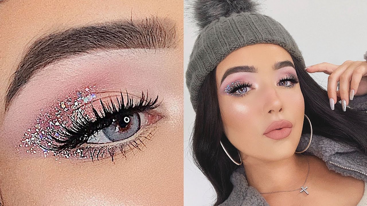 HOLOGRAPHIC GLITTER ICICLE EYES | 5 DAYS OF GLAM | AMANDA ENSING