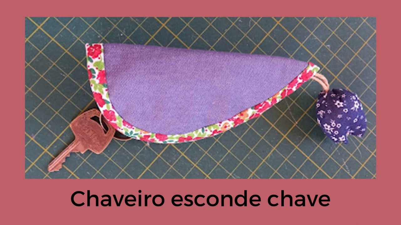 Chaveiro esconde chave