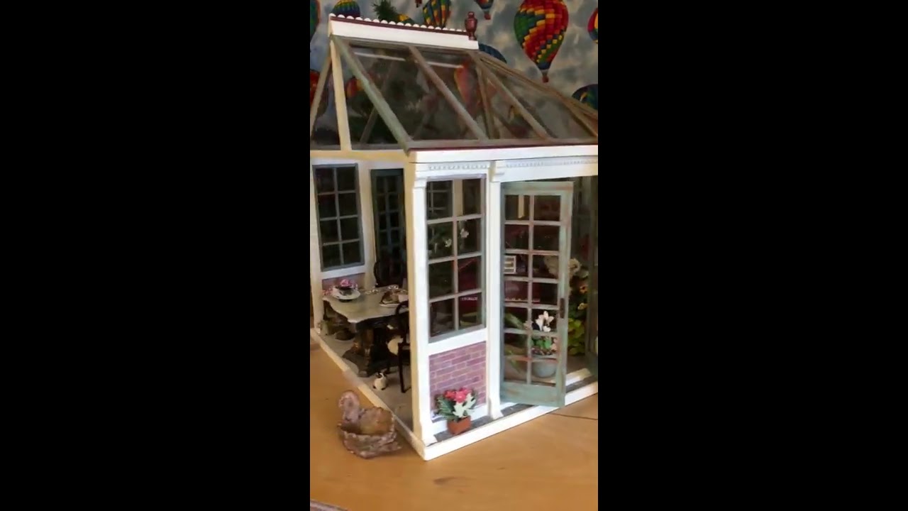 A Miniature Victorian Conservatory