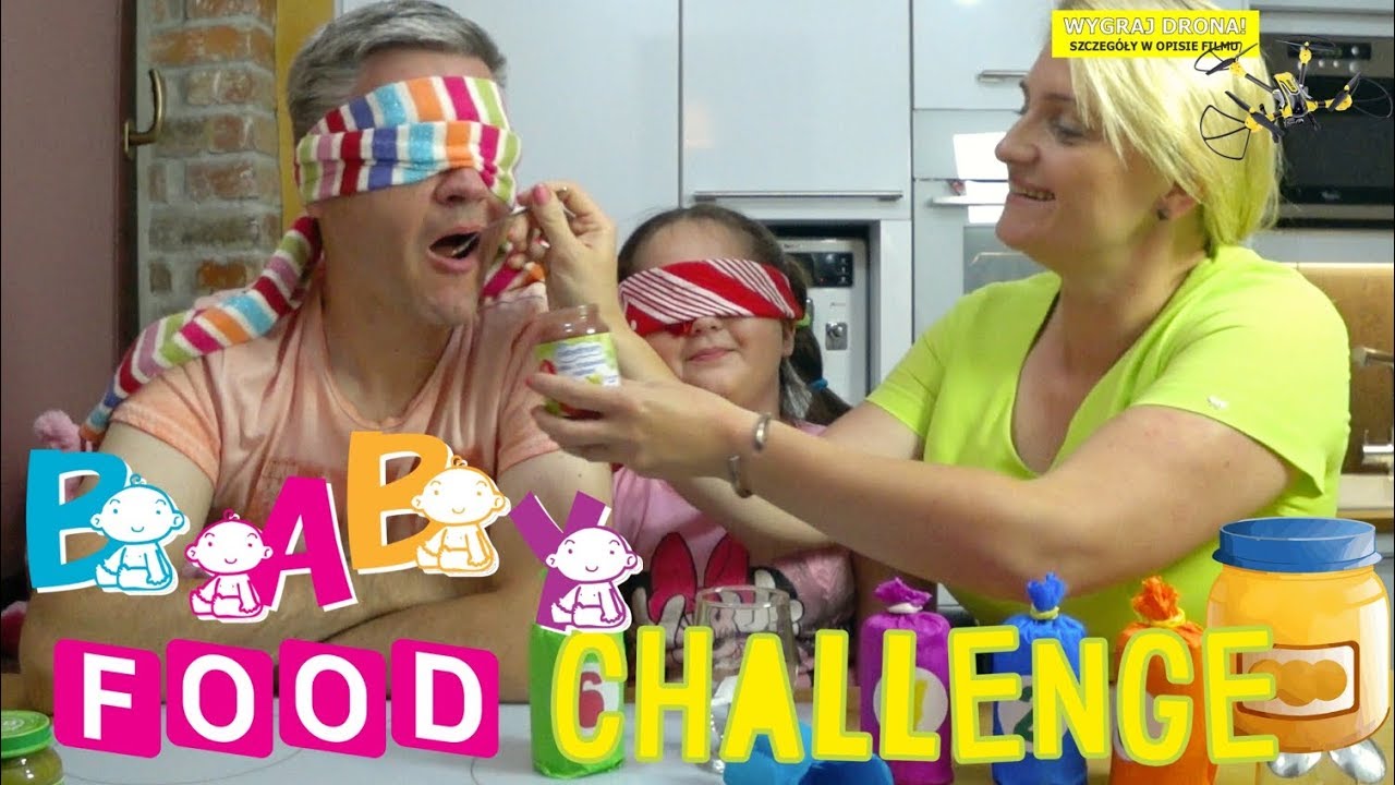 BABY FOOD CHALLENGE 👶 Z MAMĄ I TATĄ!!!