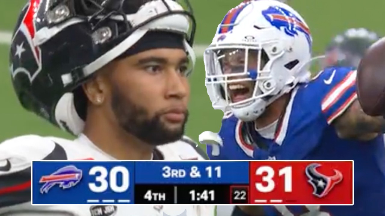 Bills VS Texans Down to the wire ending!