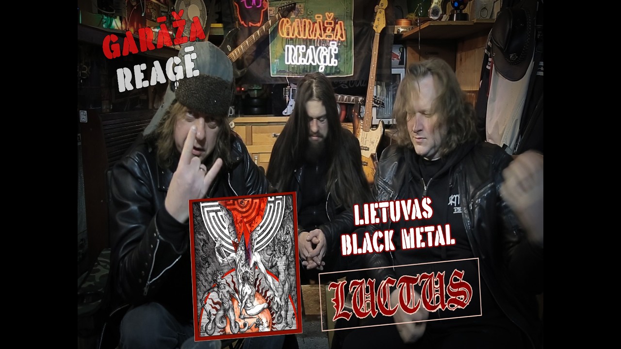 BRALIUKAS! Lietuvas BLACK METAL grupa  - LUCTUS! 25 gadu jubilejas šovs Melnajā Piektdienā!