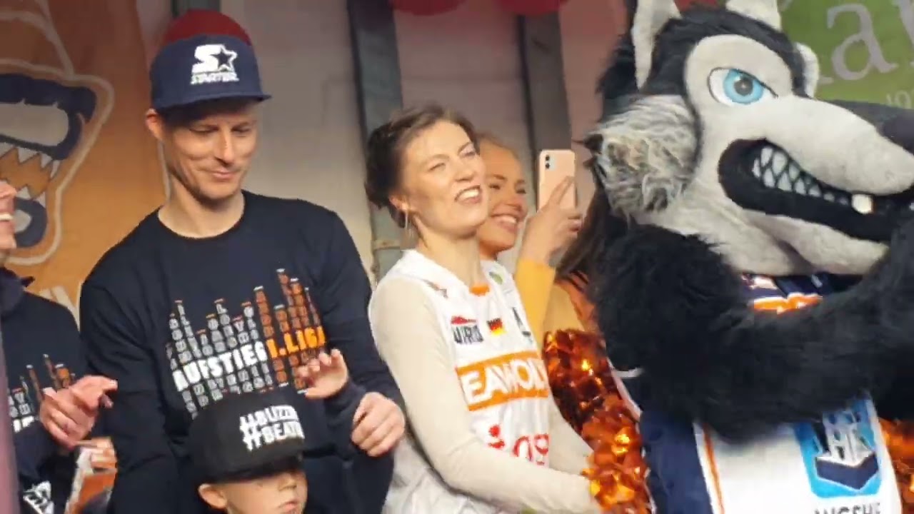 seawolves rostock aufstiegsfeier