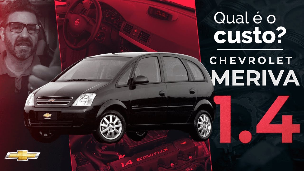 Chevrolet Meriva vale a pena ter um? Qual é o custo de manutenção?