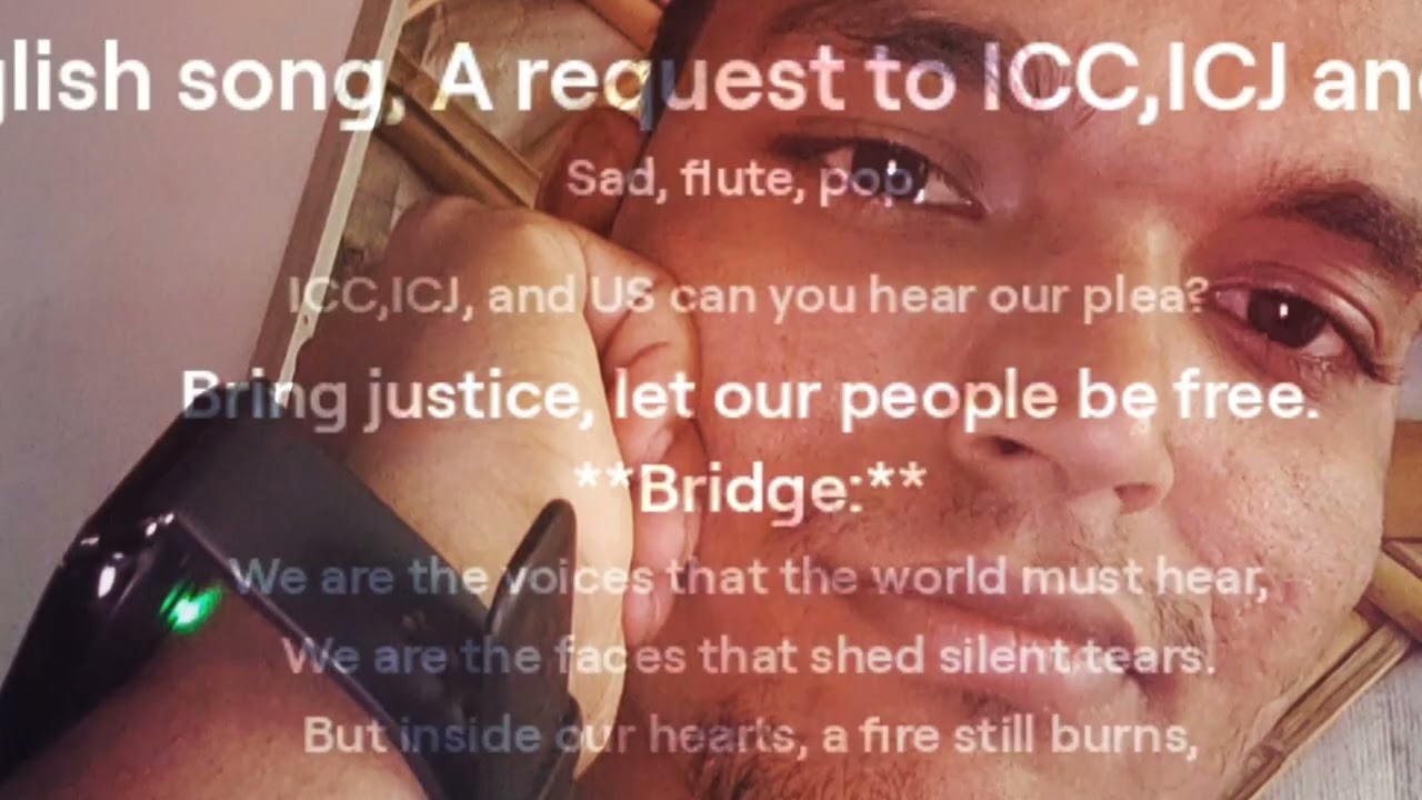 English Song for ICC, ICJ and US,