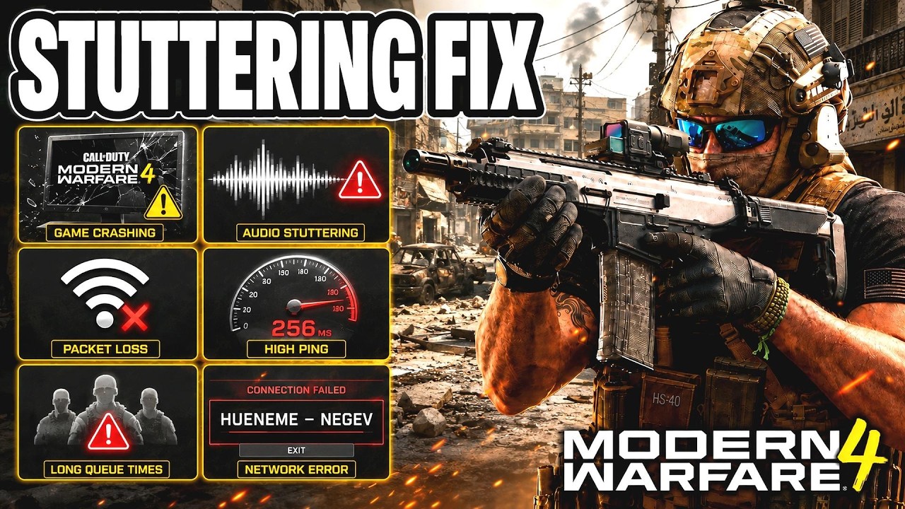 Modern Warfare 4 Stuttering Fix - Full Guide