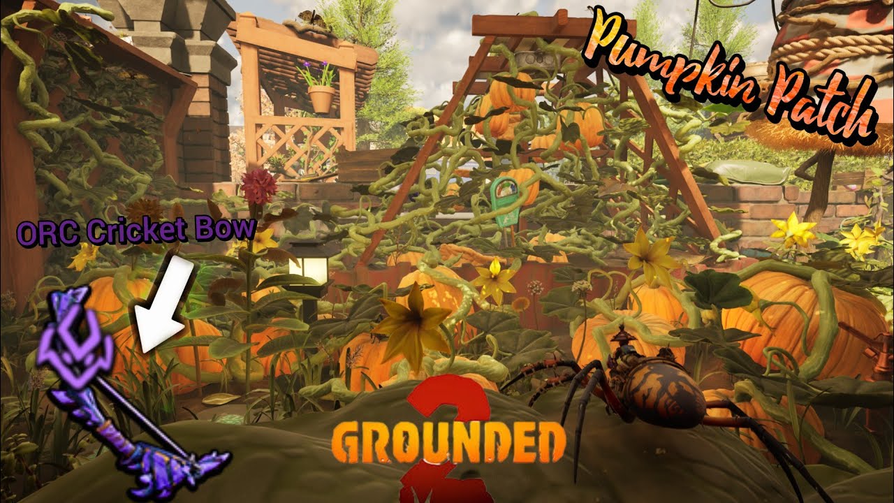 This Pumpkin Patch Is A Jungle.. New ORC Bow | Grounded 2 Episode 20