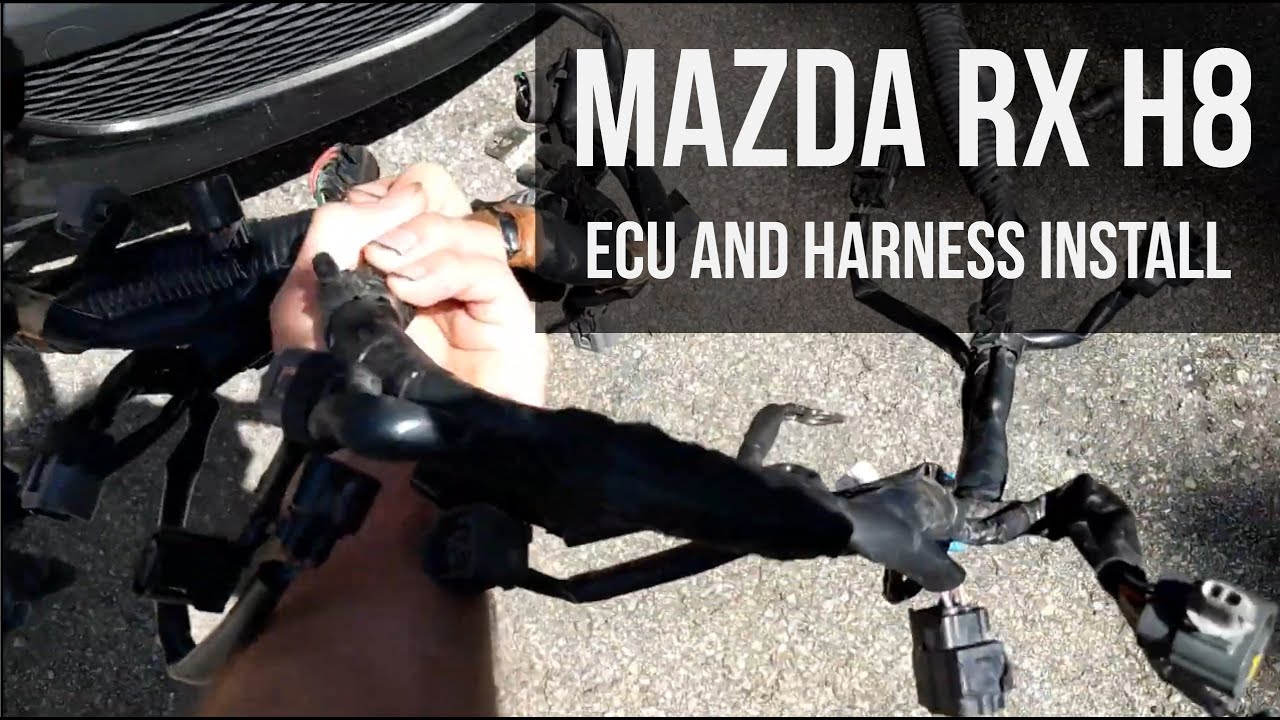 RX H8: ECU and ECM Harness Install
