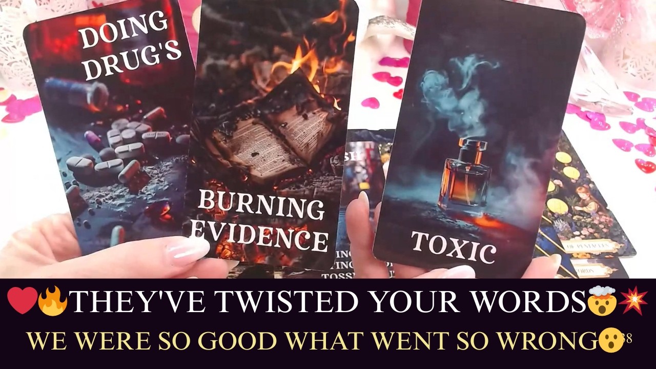 ❤️‍🔥THEY'VE TWISTED YOUR WORDS🤯💥WE WERE SO GOOD WHAT WENT SO WRONG😮TWIN FLAME LOVE TAROT💖✨